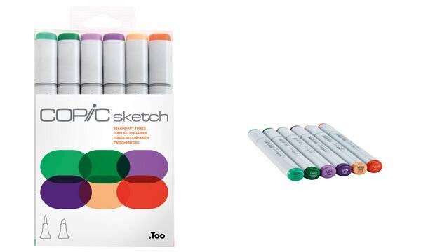 COPIC Sketch Set "Secondary Tones", 6 Stk.-4