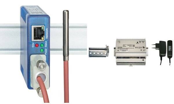 W&T Steckernetzteil 100 - 240 V, 50-60 Hz, 24V/0,5 A DC (D)-2