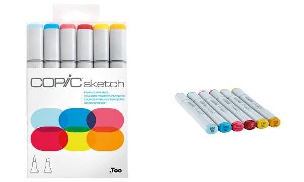 COPIC Sketch Set "Perfect Primiaries", 6 Stk.-4