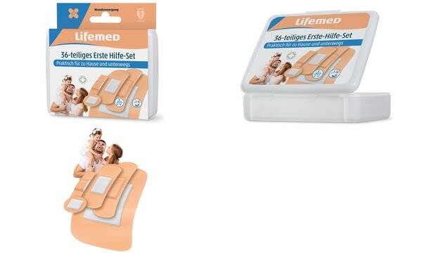 Lifemed Erste-Hilfe-Pflaster-Set, 36-teilig-1