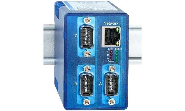 W&T Com-Server Highspeed Isolated, 3 serielle Ports,-1