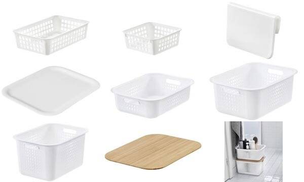 smartstore Deckel für Aufbewahrungsbox BASKET RECYCLED, weiß-2