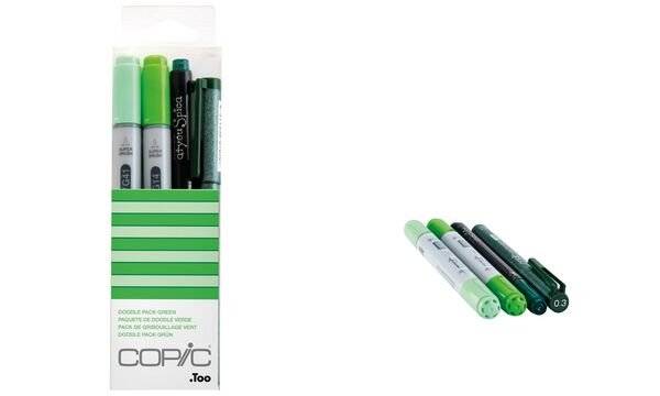 "Copic Set ""Doodle Pack Green"", 4 Stk."-3