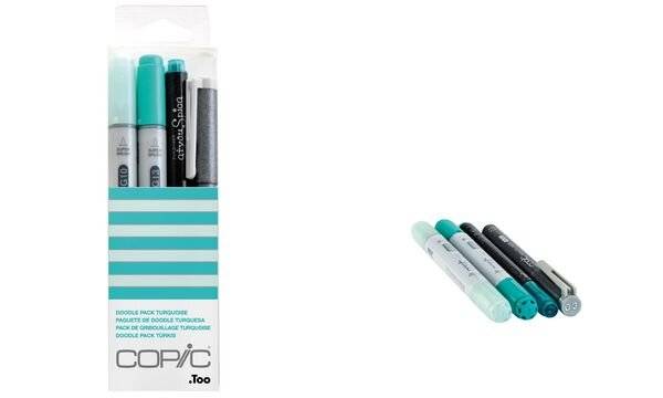 "Copic Set ""Doodle Pack Turquoise"", 4 Stk."-3