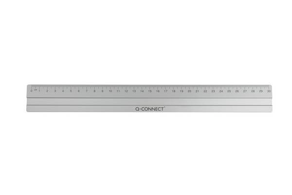 Lineal Alu - 30 cm, silber