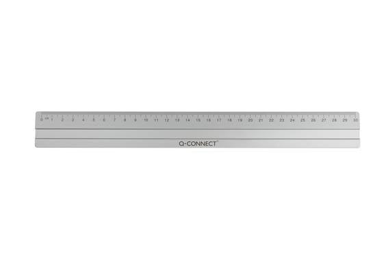 Lineal Alu - 30 cm, silber