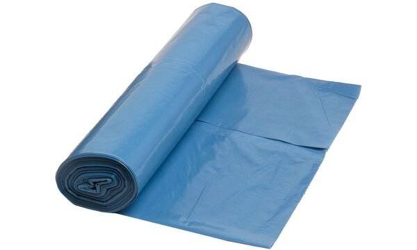 Müllsäcke, blau, 70 Liter, aus LDPE (8742563)