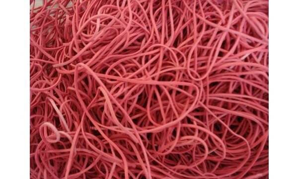 Gummiringe im Beutel, rot, 40 mm, Großpackung (8742530)-0