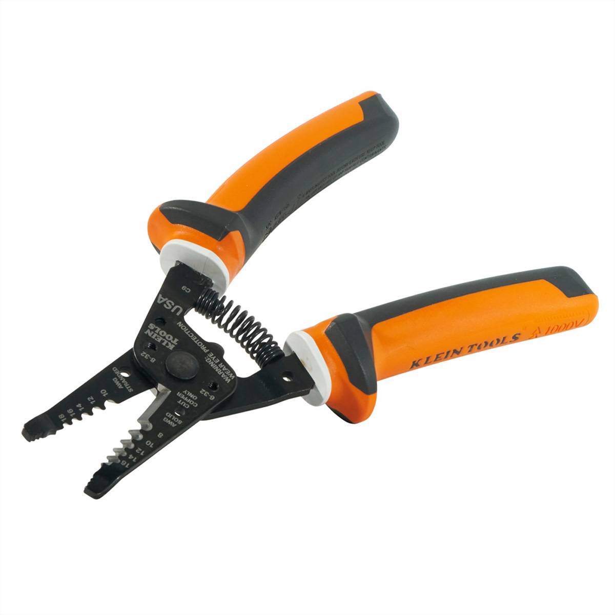 KLEIN TOOLS 11054EINS Isolierte Abisolierzange/Schneider-0
