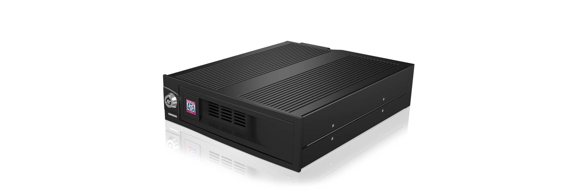 IB-170SK-B, Wechselrahmen, 1x 3,5" SATA I/II/III oder SAS HDD zu 1x SATA Host-1
