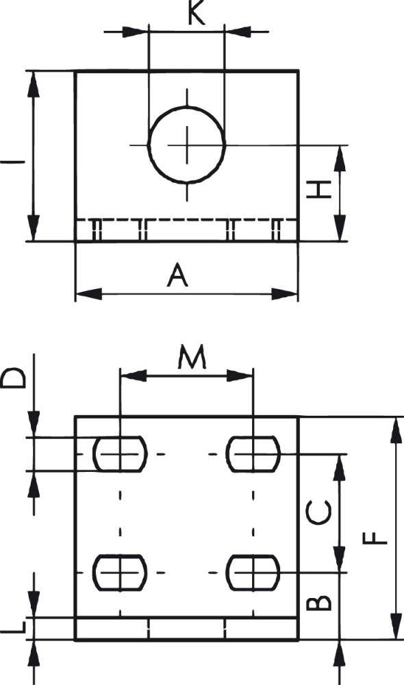 Winkelfuß stabil 6843 GR.3 AMF - Artikel: 4020772094034-1