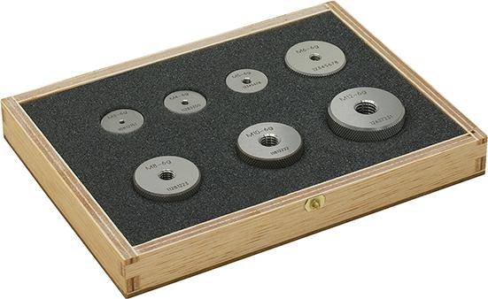 Gewinde-AusschusslehrringSet M 3 - M 12 Tol. 6g JBO-0