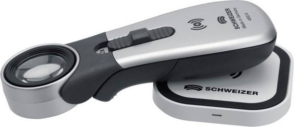 Handleuchtlupe Tech-Line 10xD 30,0mm SCHWEIZER