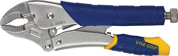 Gripzange gebogene Backenmit 2-Komponentengriffen 125mm IRWIN VISE-GRIP