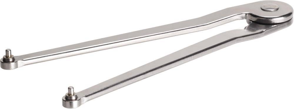Stirnlochschlüssel verstellbar Edelstahl 11-60mm/4mm Zapfen AMF - Artikel: 4020772050528-0