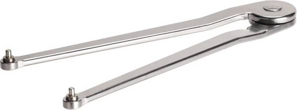 Stirnlochschlüssel verstellbar Edelstahl 11-60mm/4mm Zapfen AMF - Artikel: 4020772050528