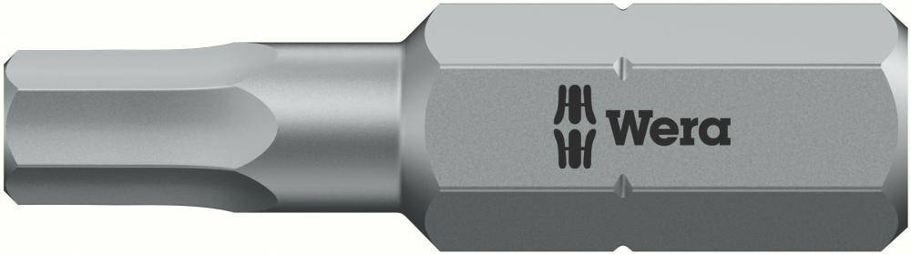 Wera 943034013288012661 840/1 Z Sechskant-Bit Antrieb: 1/4" (6.3 mm) Abtrieb: Sechskant 4 mm 300 mm-0
