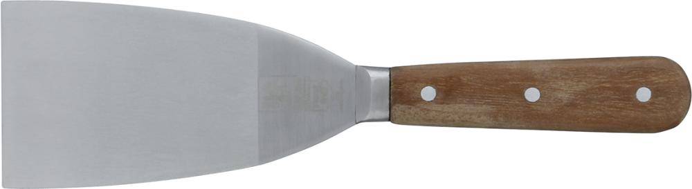 Malerspachtel VA mit Rosenholzheft 100mm HAROMAC - Artikel: 4005153104960-0