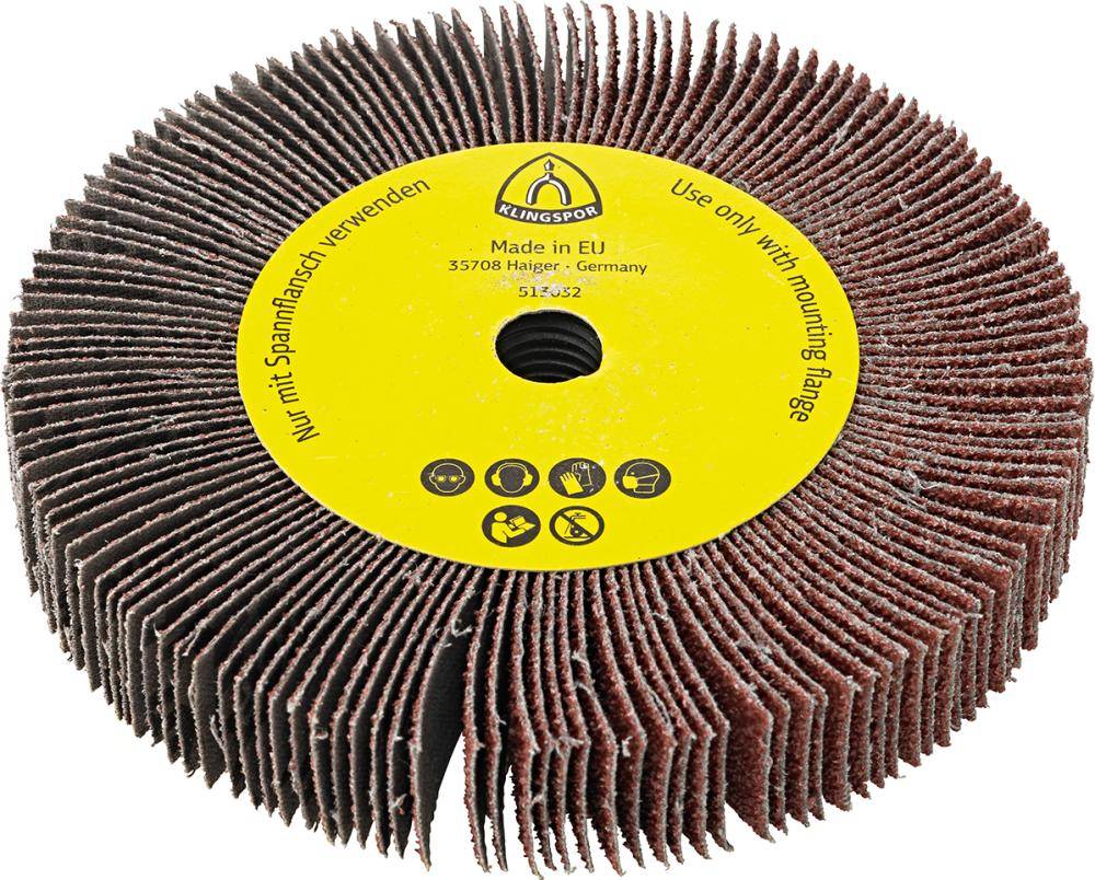 Winkelschleifmop WSM 617 125x20mm K40 Klingspor-0