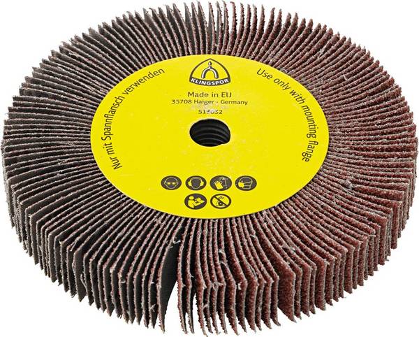 Winkelschleifmop WSM 617 125x20mm K80 Klingspor