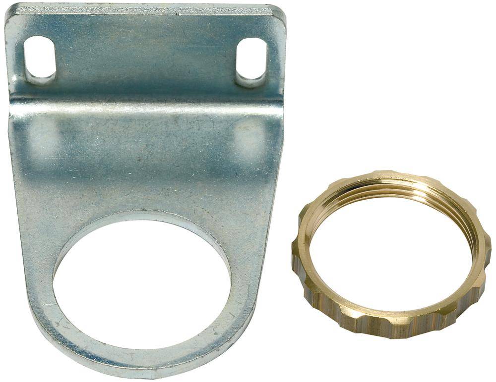 RIEGLER Haltewinkel mit Mutter M30x1,5.-0
