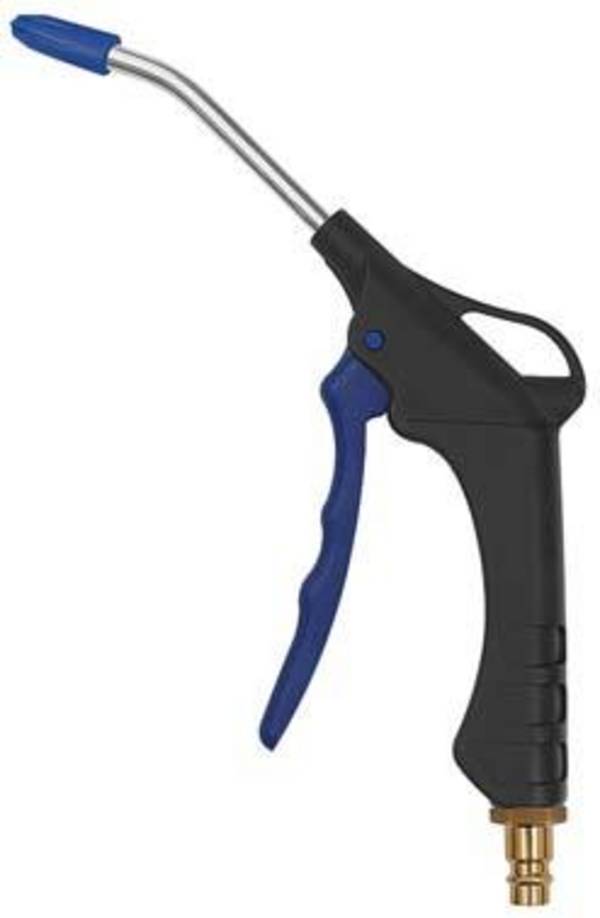 RIEGLER Blaspistole, Kunststoff, Verlängerungsrohr 105 mm, lärmreduz. Düse, Nippel NW 7,2, Betriebstemp. -20 °C bis 45 °