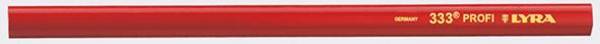 Zimmermanns-Bleistift 333oval rot 24cm LYRA - Artikel: 4084900210086