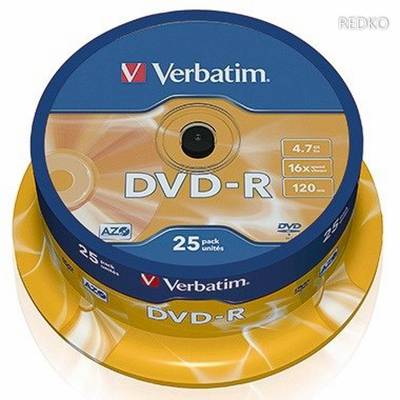Verbatim DVD-R VERBATIM 43522(VE25)