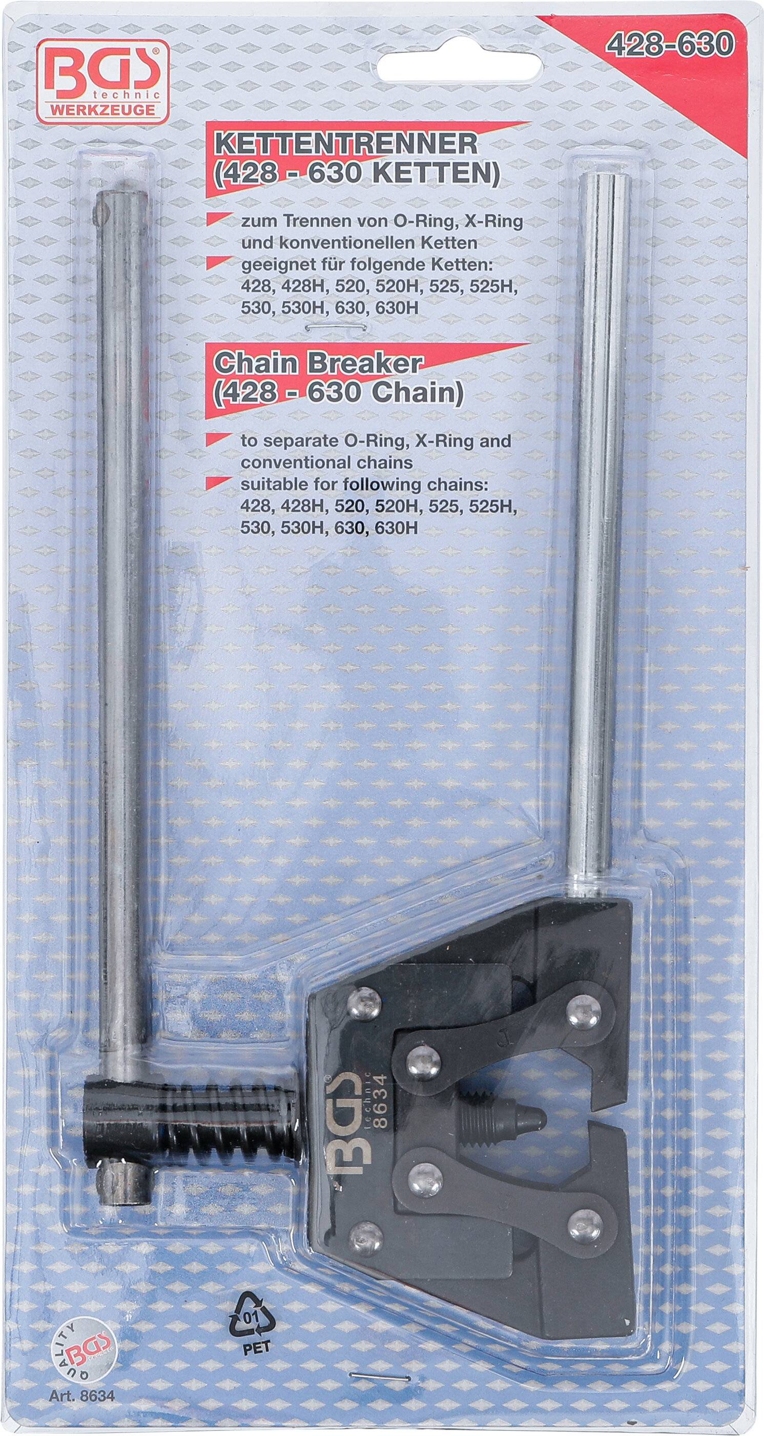 BGS 8634 Kettentrenner, für Ketten 428 - 630-2