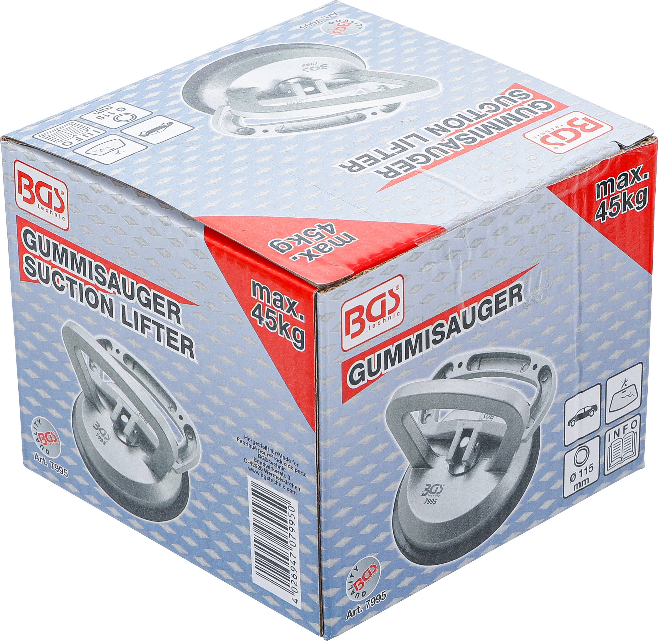Gummisauger Ganzmetall-Ausführung Ø 115 mm-2
