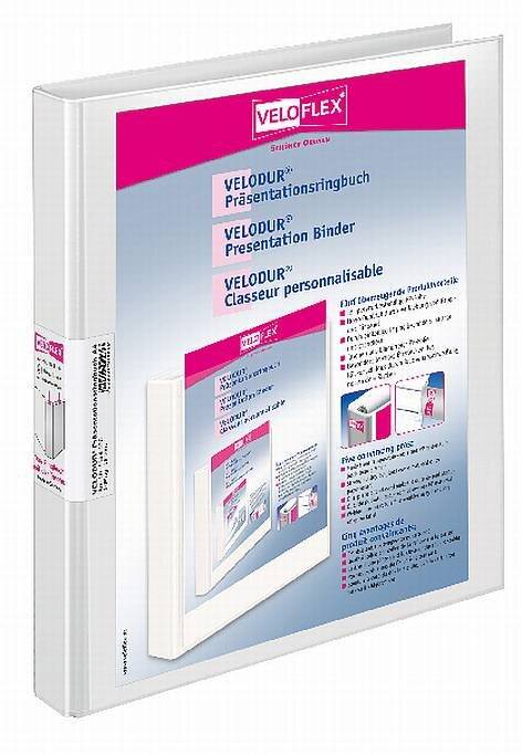 Präsentationsringbuch VELODUR RB 20mm weiß-5