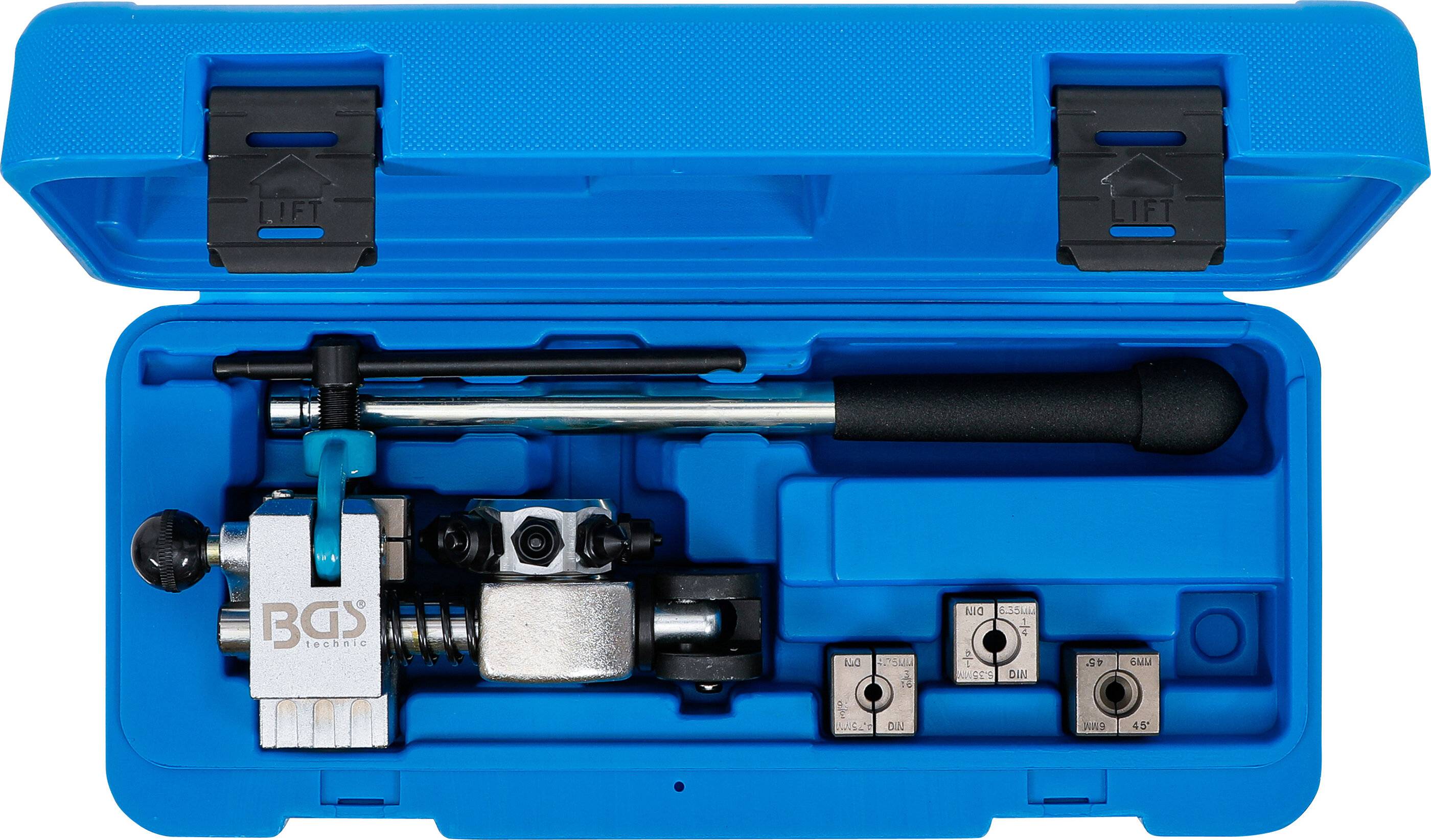 Bördelgerät Brems- und Hydraulikleitungen nach SAE und DIN-3