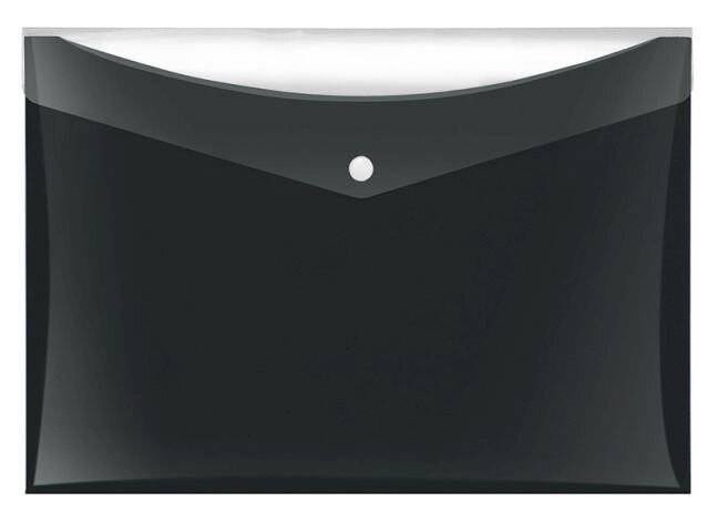 Sammeltaschen A4 schwarz mit zusätzlicher Tasche-1