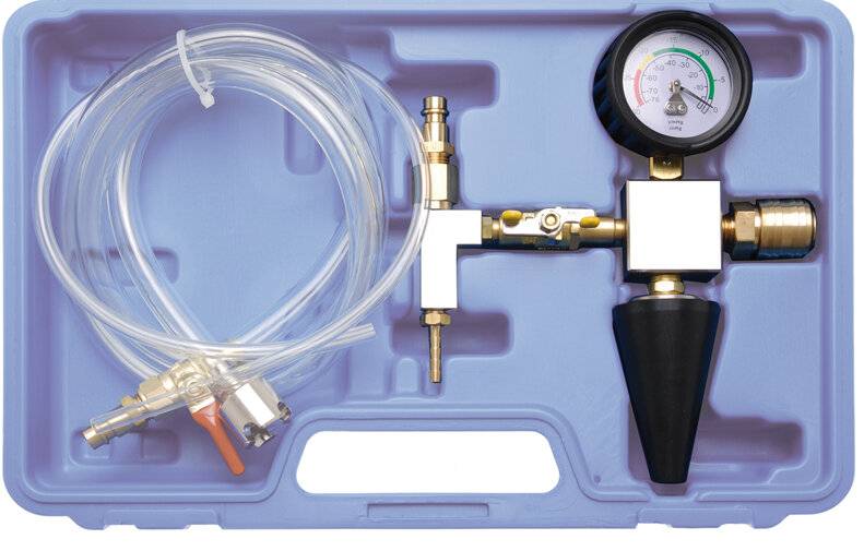 Ersatz-Prüfadapter - mit Messuhr - für Kühlsystem Befüll- und Entlüftungsgerät von BGS-3