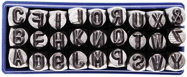 Einschlagbuchstaben 6 mm