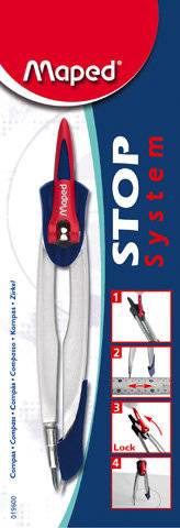 Zirkel Stop System 190mm farbig sortiert Blisterverpackung-4