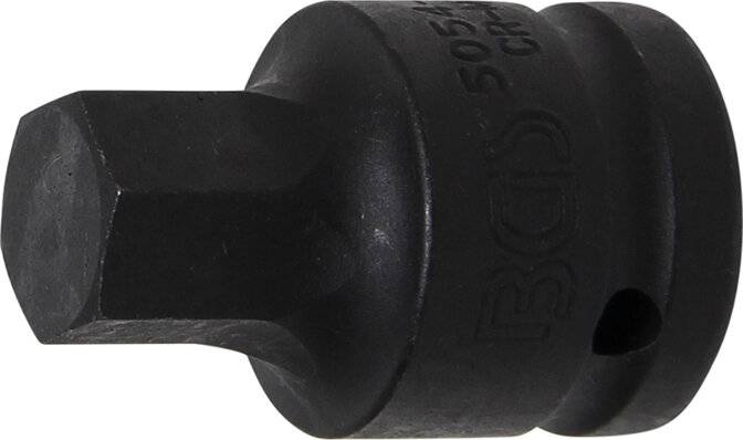 Kraft-Bit-Einsatz Antrieb Innenvierkant 20 mm (3/4") Innensechskant 19 mm-0