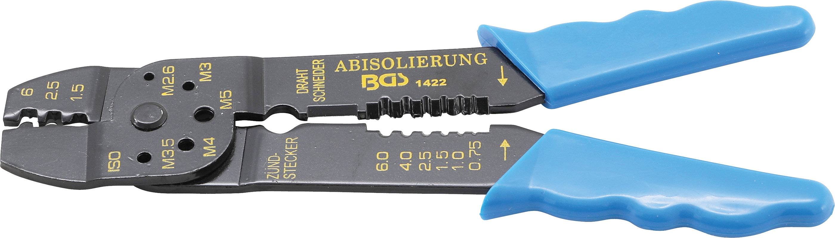 Symbolbild für BGS 1422 Kabelschuh-Klemmzange, 200 mm