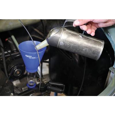 BGS Universal Öl Motoröl Wechsel Einfülltrichter Einfüllen ohne Verschutzen  Trichter - Werkzeuge + Maschinen