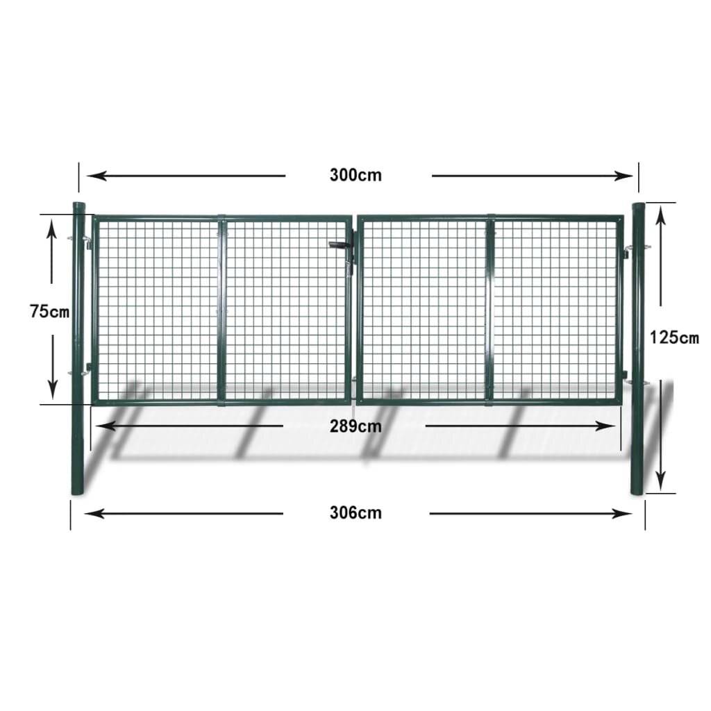 Symbolbild für vidaXL Gartengitter für Tor Zaun Tür und Wand 300 x 75 cm