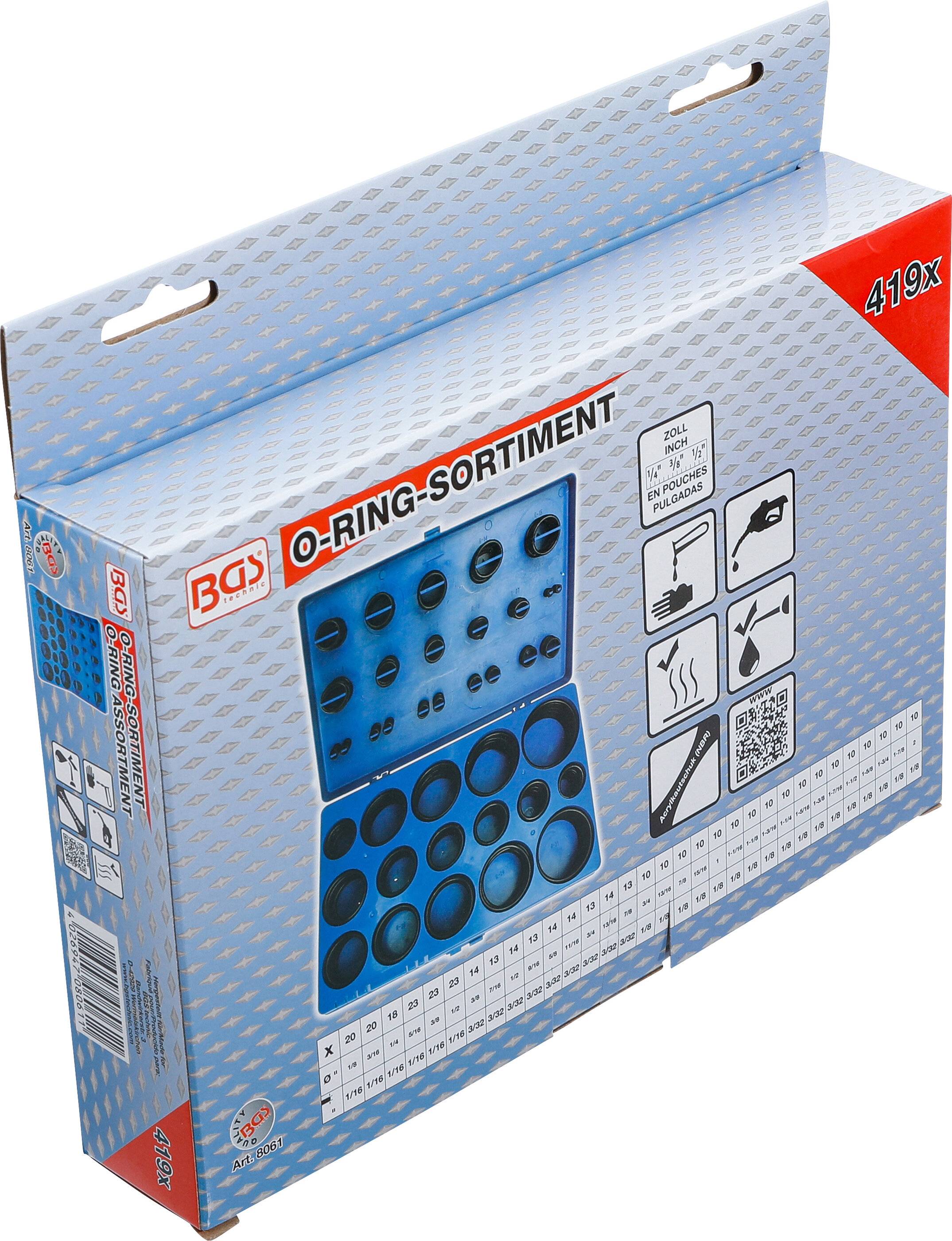 O Ringsortiment 419-tlg. BGS-4