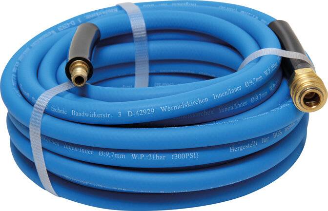 Druckluftschlauch - 20 bar - 10 m - 1/4 Zoll - Innen-Ø 9,7 mm - Außen-Ø 15,5 mm - Preis per Rolle-2