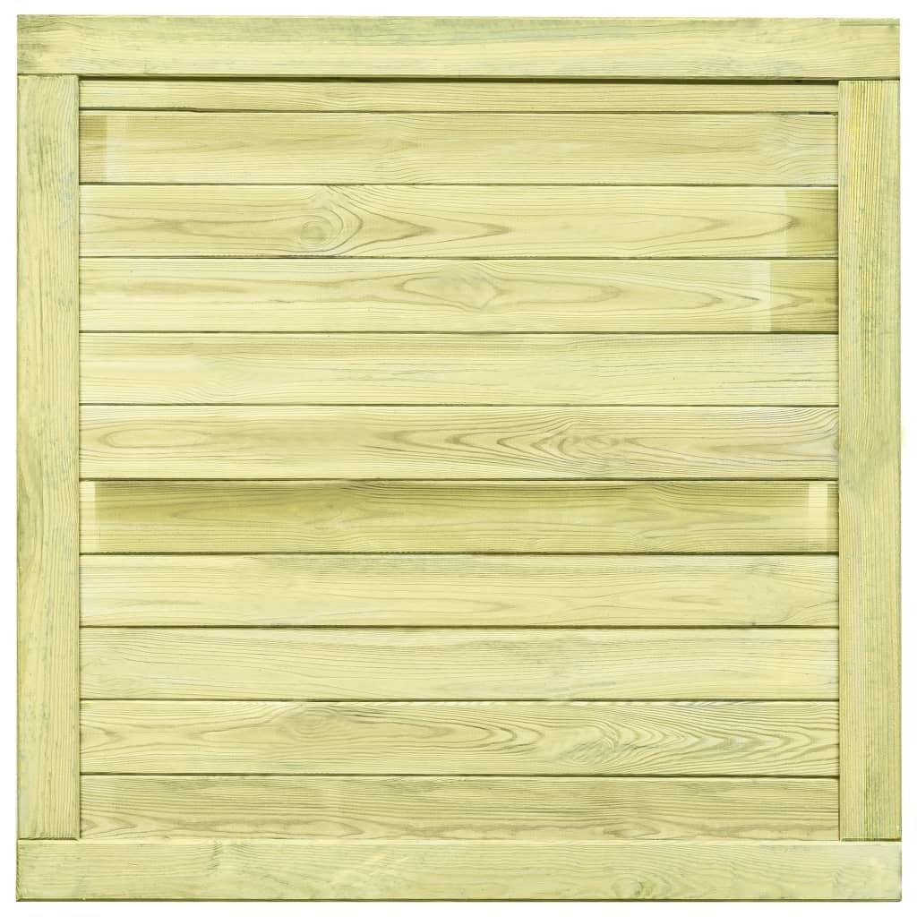 Gartentor Imprägniertes Kiefernholz 100 x 100 cm-1