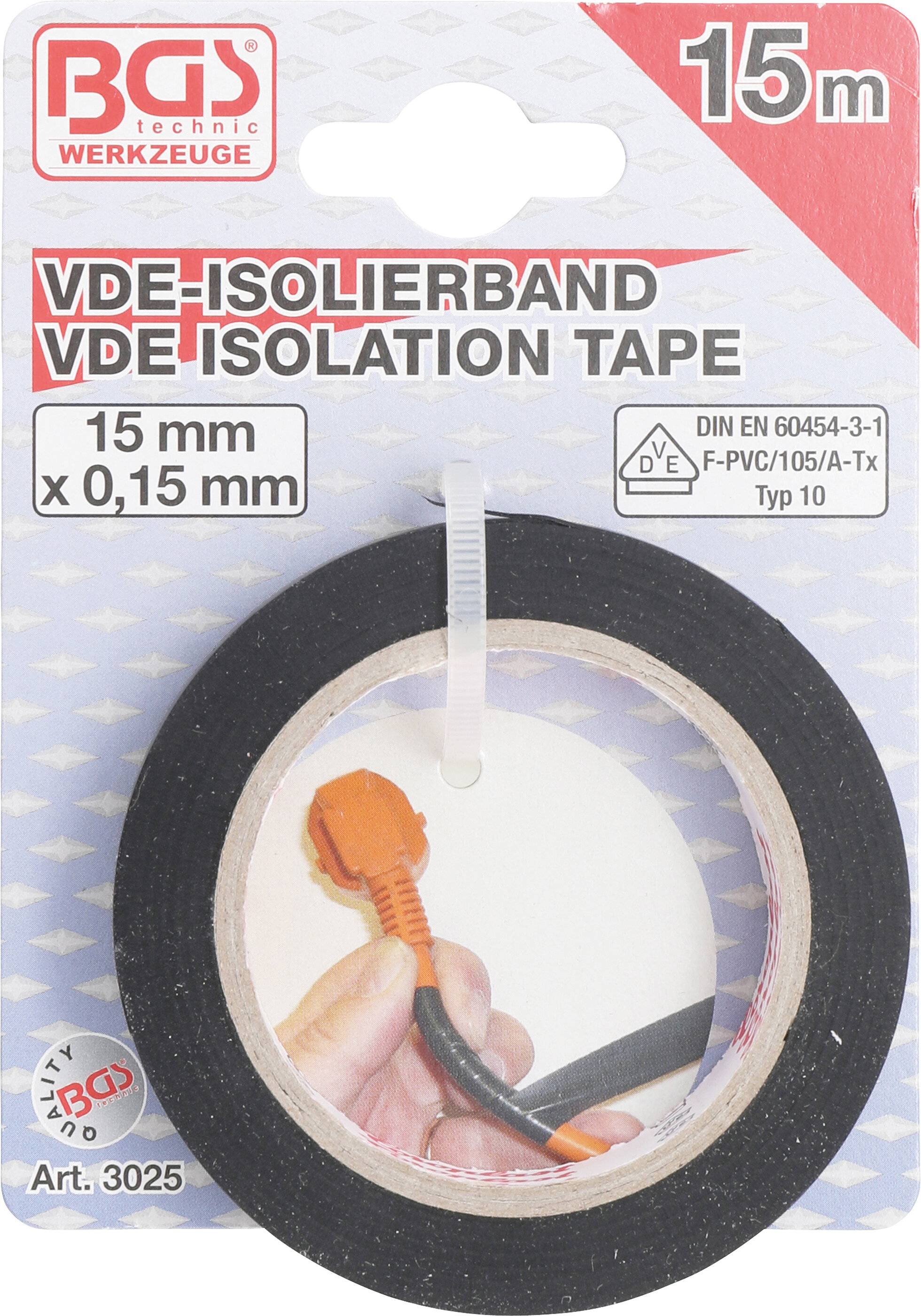 BGS 3025 VDE-Isolierband, 15 m-2