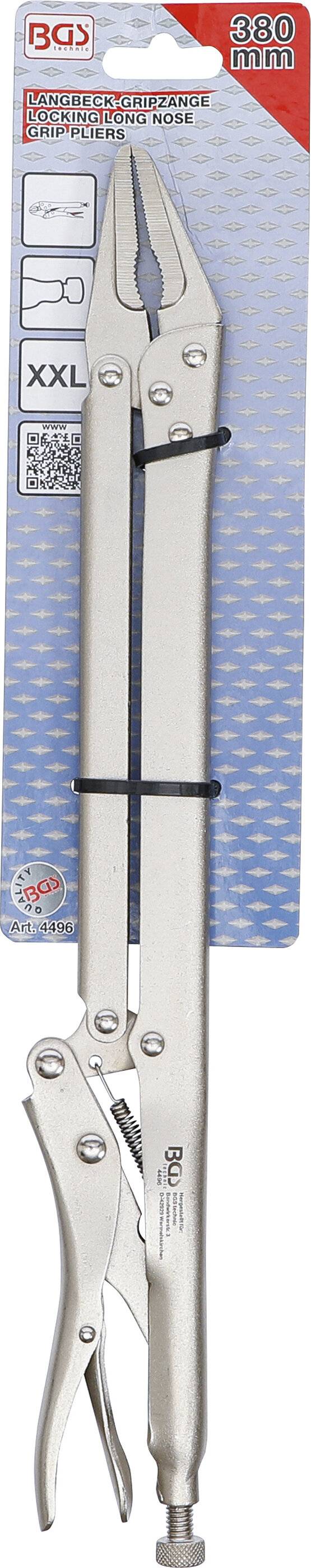 Langbeck-Gripzange 380 mm-3
