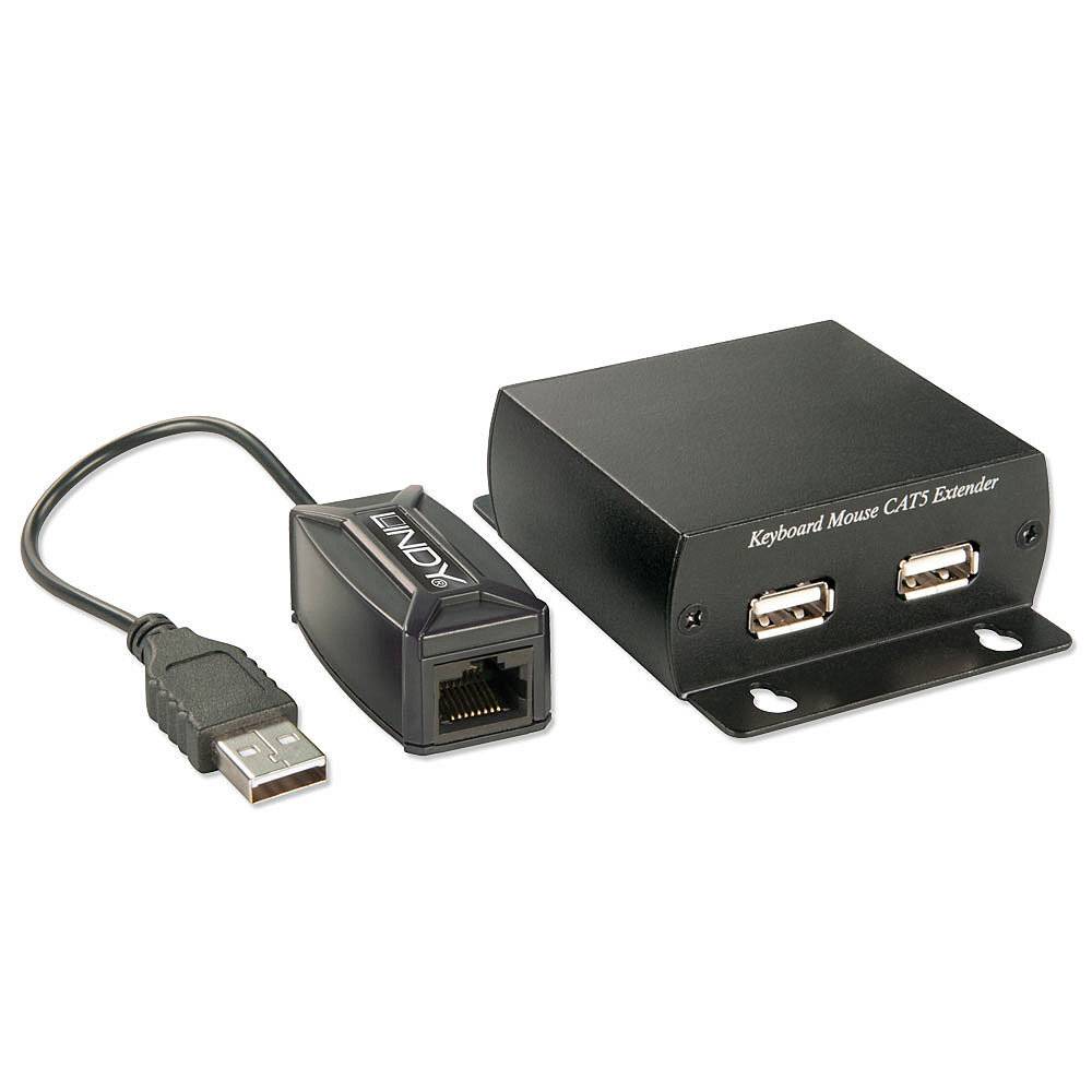 Lindy 32686 300m USB Cat.5 Extender HID-1