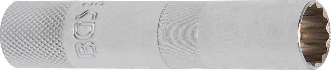 Zündkerzen - Einsatz 14mm - 12-kant - 3/8" Länge 90 mm-3