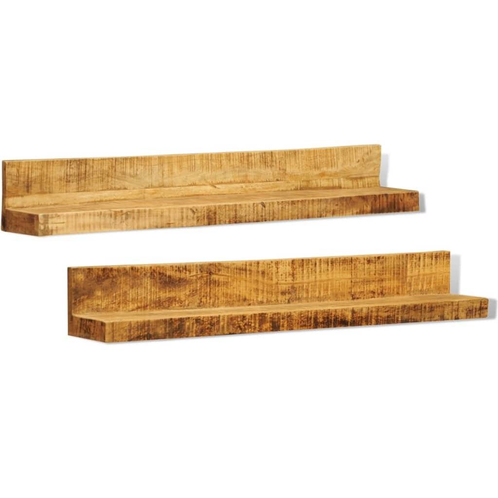 Symbolbild für vidaXL Wandregale 2 Stk. Massivholz