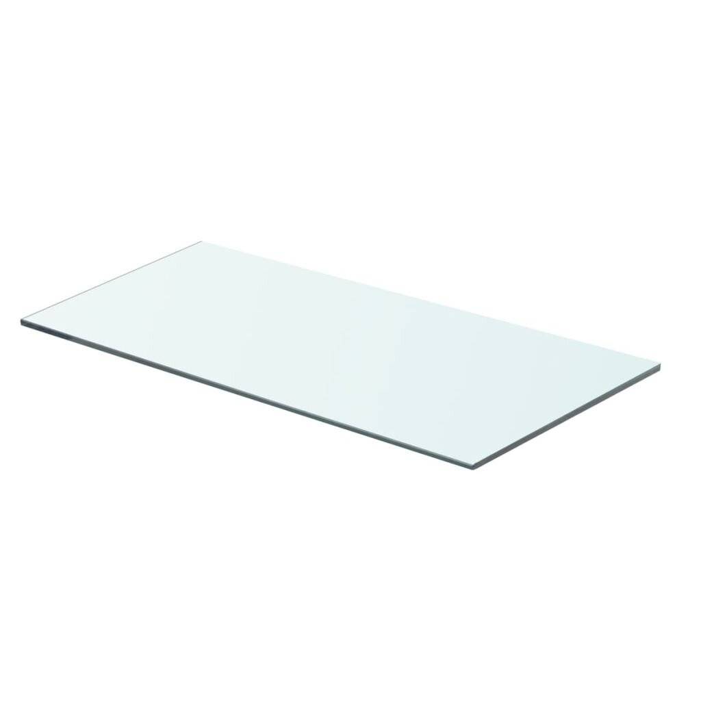 vidaXL Regalboden Glas Transparent 60x25 cm-3