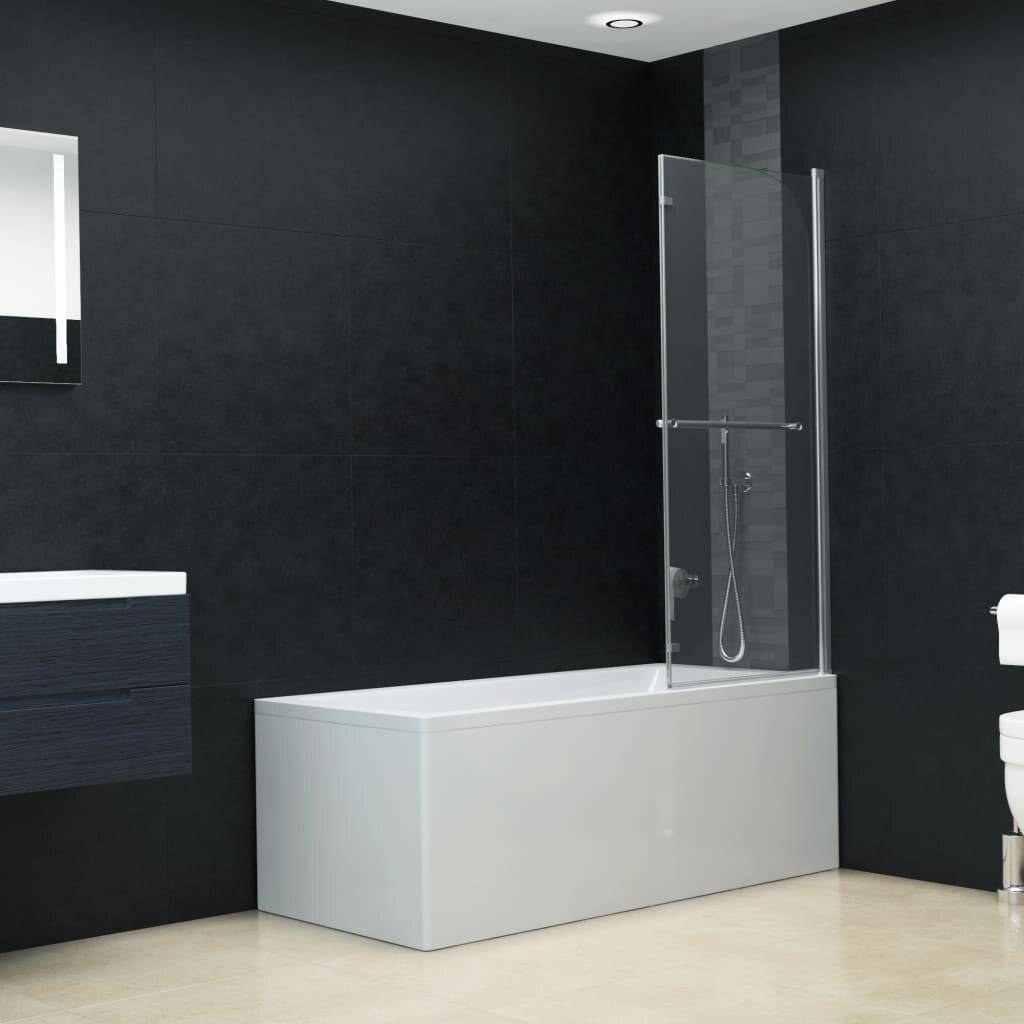 Faltbare Duschkabine 2 Paneele ESG 95 x 140 cm-3